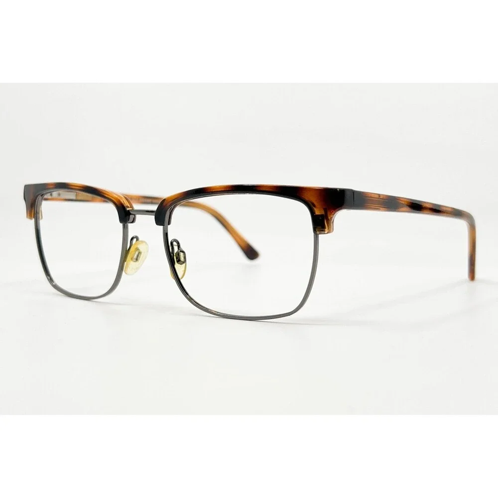 Success Eyeglass Frames Mens Tortoise Square SS-503 53-18-145